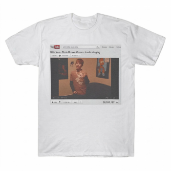 Justin Bieber With You YouTube Cover Vintage Tee