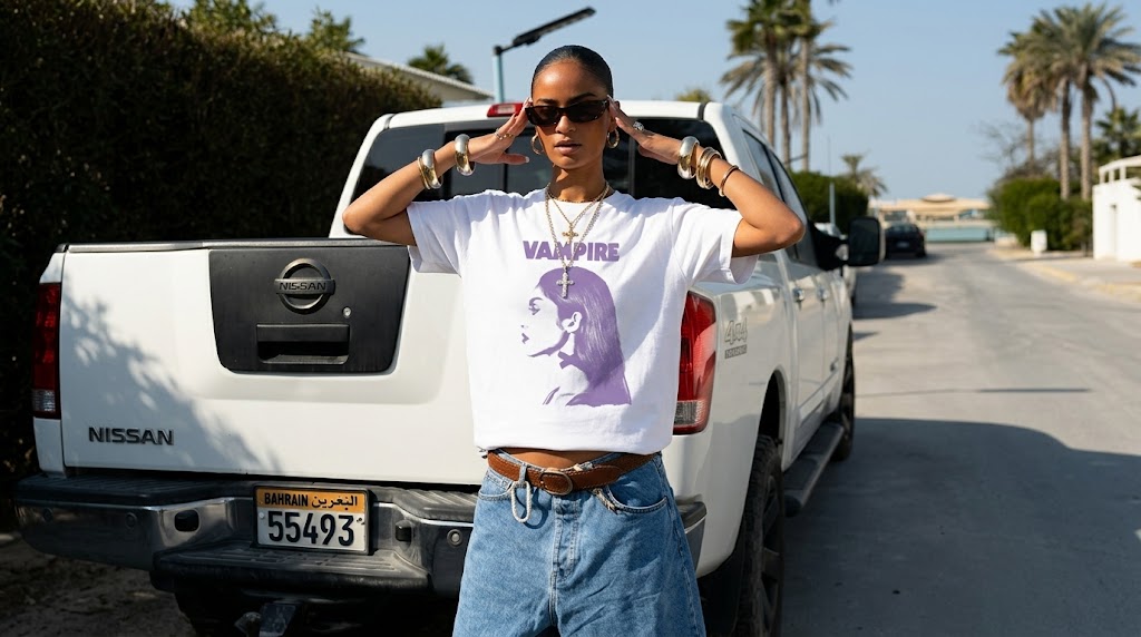 Olivia Rodrigo Vampire Purple Graphic T-Shirt