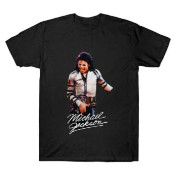 Michael Jackson Singing Live Bad Era T-Shirt