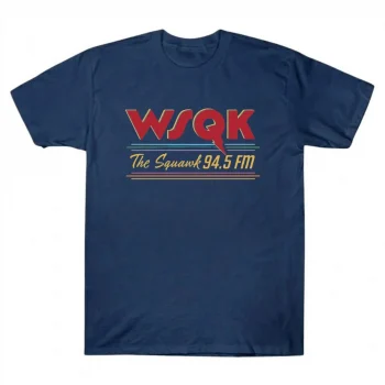 Stranger Things WSQK The Squawk Radio Tee