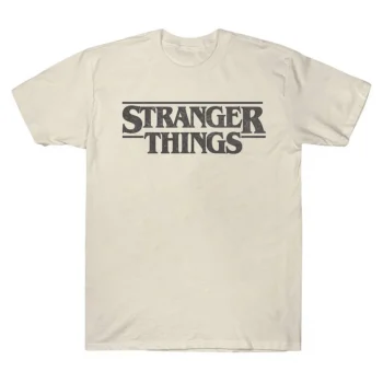 Stranger Things Classic Logo Two-Sided Tee