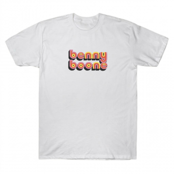 Benson Boone Retro Bubble Typography Tee