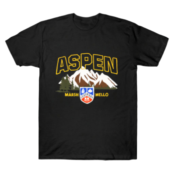 Marshmello Aspen Mountain Varsity Graphic Tee