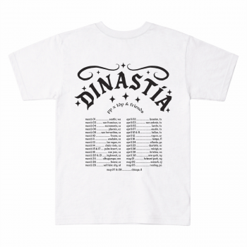 Peso Pluma Dinastia Tour Dateback Tee