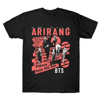 BTS Arirang World Tour Tracklist Graphic Tee