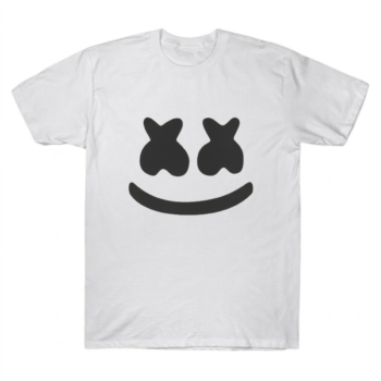 Marshmello Classic Iconic Face Graphic Tee