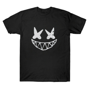 Marshmello Grin Distressed Vintage Graphic Tee