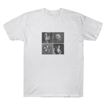 Ariana Grande Petal Tile Photo Graphic Tee