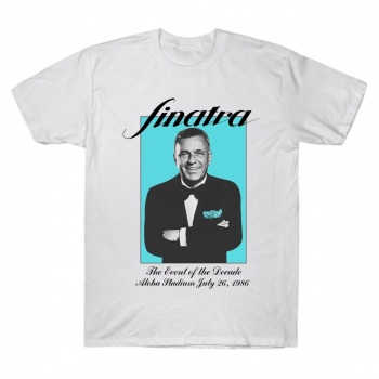 Hailey Bieber Vintage Sinatra Aloha Stadium Tee