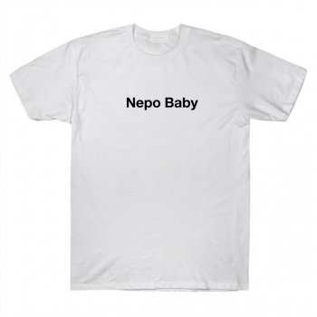 Hailey Bieber Inspired Nepo Baby Graphic Tee