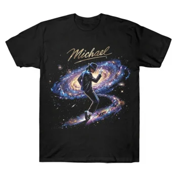 Michael Jackson Galaxy Moonwalk Graphic Tee