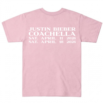 Justin Bieber Coachella Swag Album Tee