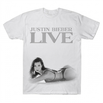 Justin Bieber Live Coachella Hailey Bieber Tee