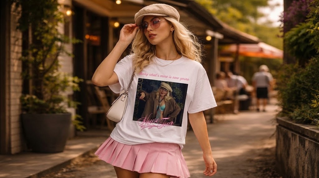 Sabrina Carpenter House Tour Lyric Portrait Tee 4 Sabrina Carpenter House Tour Lyric Portrait Tee