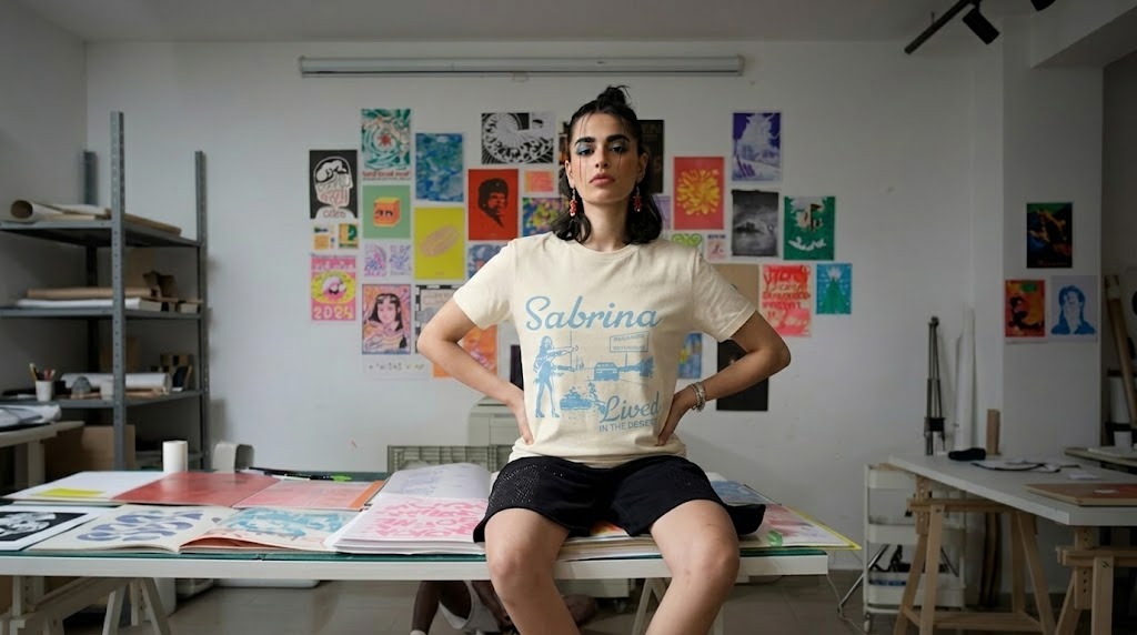 Sabrina Carpenter Desert Live Festival Tee