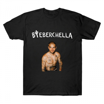 Justin Bieber Bieberchella Portrait Tee