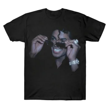 Michael Jackson Diamond Smile Graphic Tee