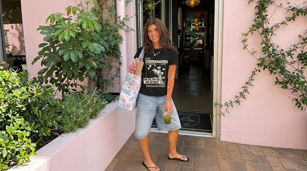 Sabrina Carpenter Sabrinawood Post Graphic Tee