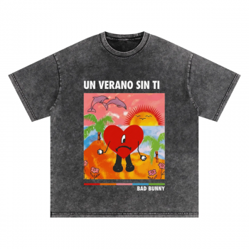 Bad Bunny Super Bowl LX Glitch Bunny LA Tee