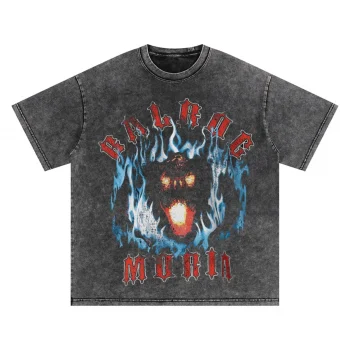 Jamie Campbell Bower Dark Fantasy Acid Wash Tee