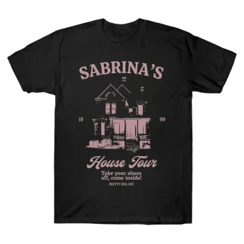 Sabrina Carpenter House Tour Graphic Tee Vintage Style