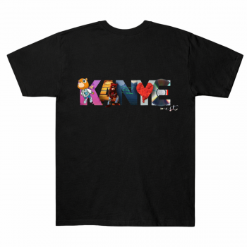Kanye West Discography Album Letters Tee