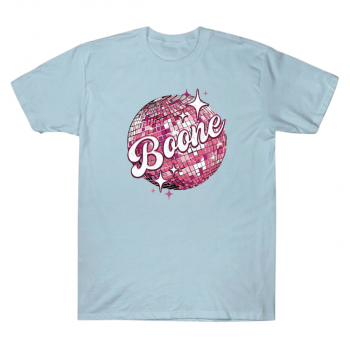 Benson Boone Pink Disco Ball Graphic Tee