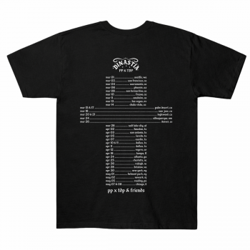 Peso Pluma Dinastia Cross Tour Dates Tee