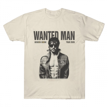 Benson Boone Wanted Man Tour Vintage Tee