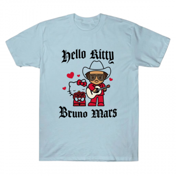 Bruno Mars Hello Kitty Romantic Tour Limited Tee