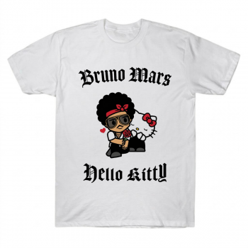 Bruno Mars Hello Kitty The Romantic Tour Tee