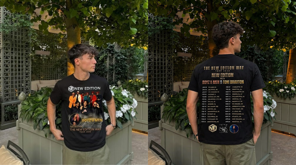 New Edition Tour 2026 Iconic Era Piece Tee