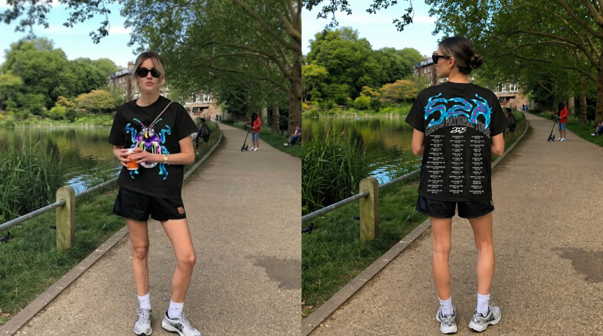 SZA SOS World Tour 2026 Glitter Nautical Tee