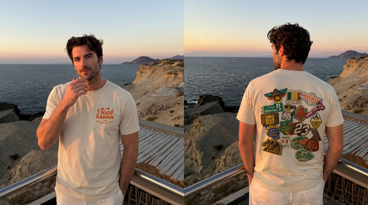 Noah Kahan The Great Divide Iconic Star Tee