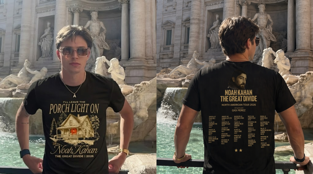 Noah Kahan The Great Divide Porch Light Tee