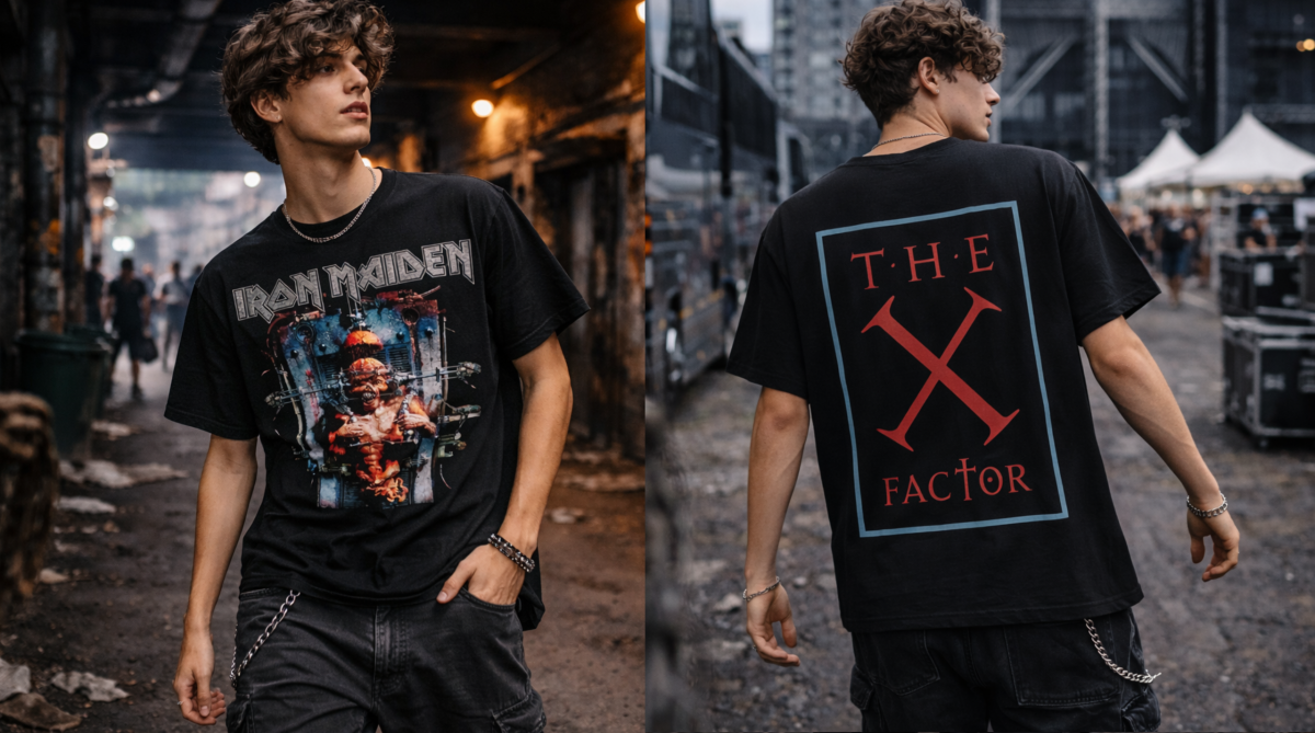Iron Maiden X Factor Iconic Star T-shirt
