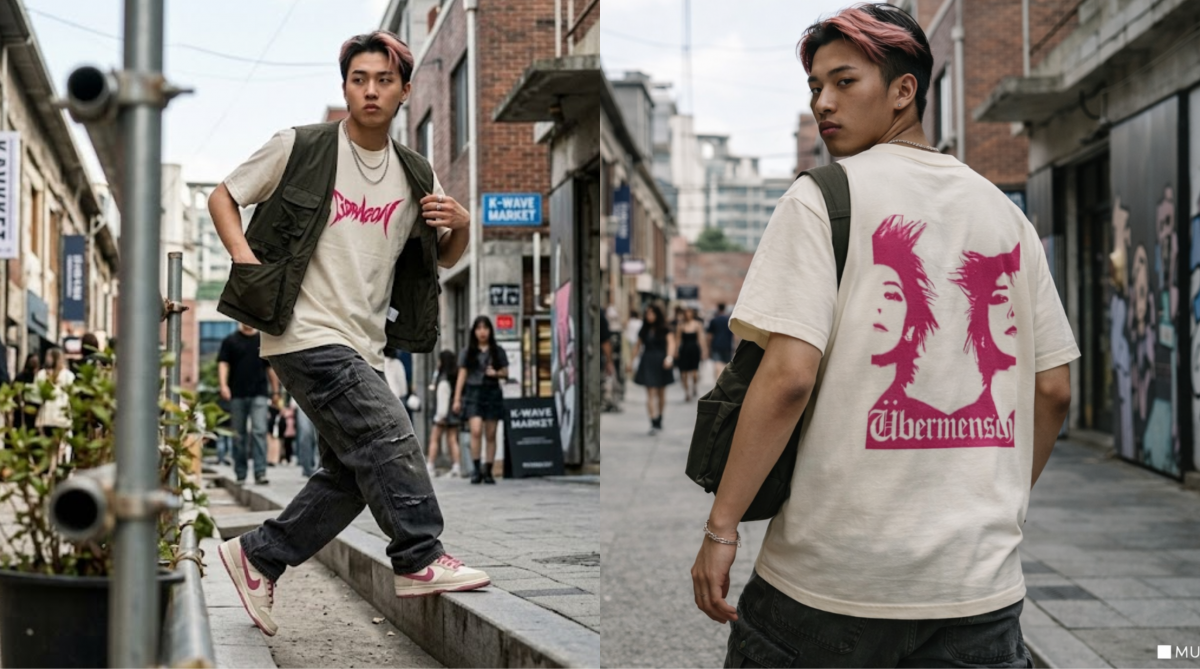 G-Dragon Ubermensch Iconic Star Punk Graphic Tee