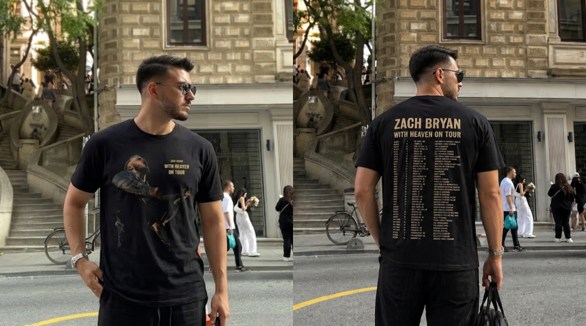 Zach Bryan Heaven On Tour 2026 Country Tee