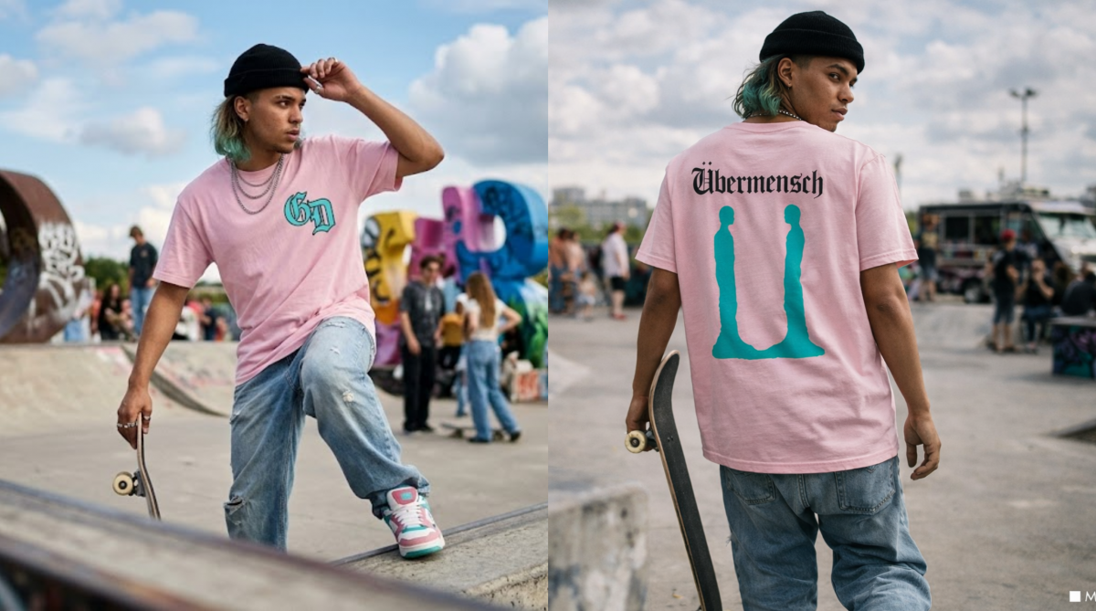 G-Dragon Ubermensch Pink Iconic Star Tee
