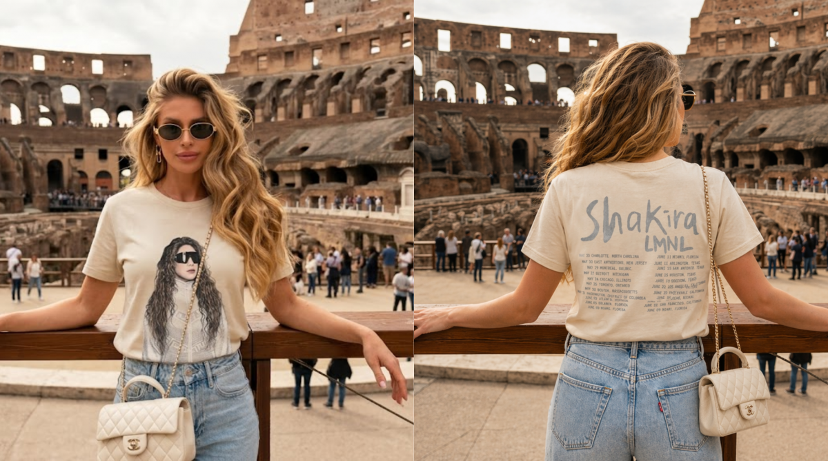 Shakira LMNL World Tour Iconic Star Tee