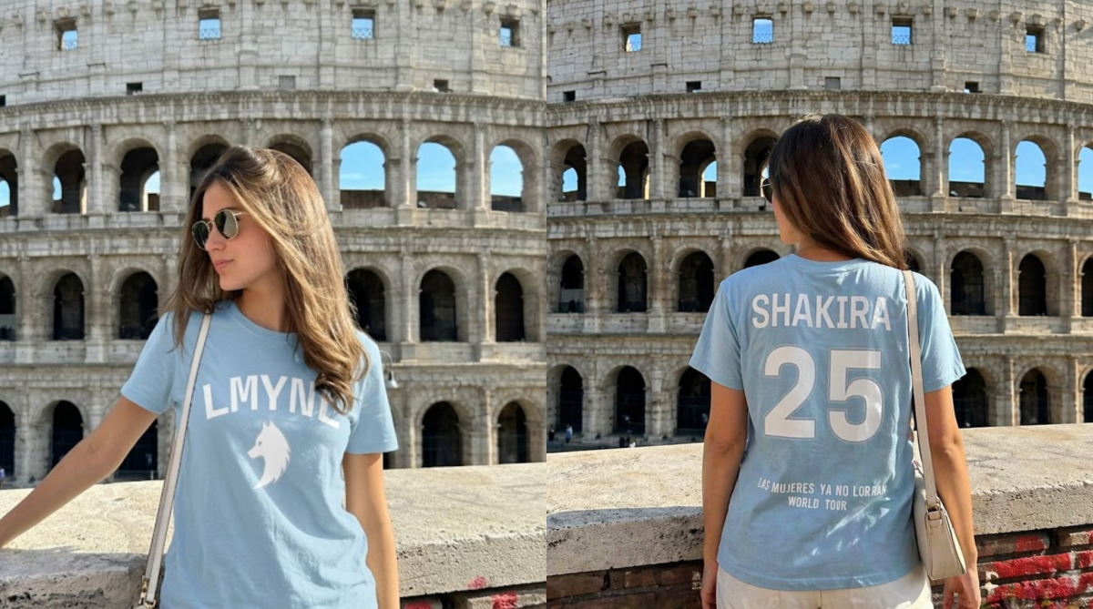 Shakira LMNL World Tour Jersey Iconic Star Tee