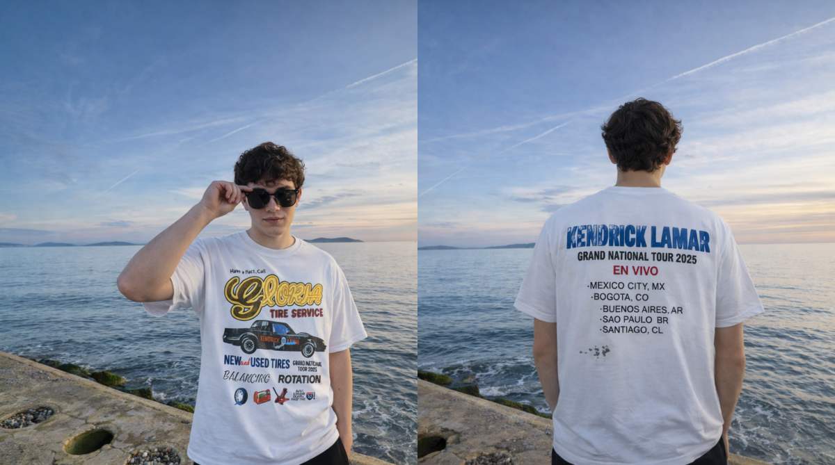 Kendrick Lamar Gloria Tire Service Tour Tee