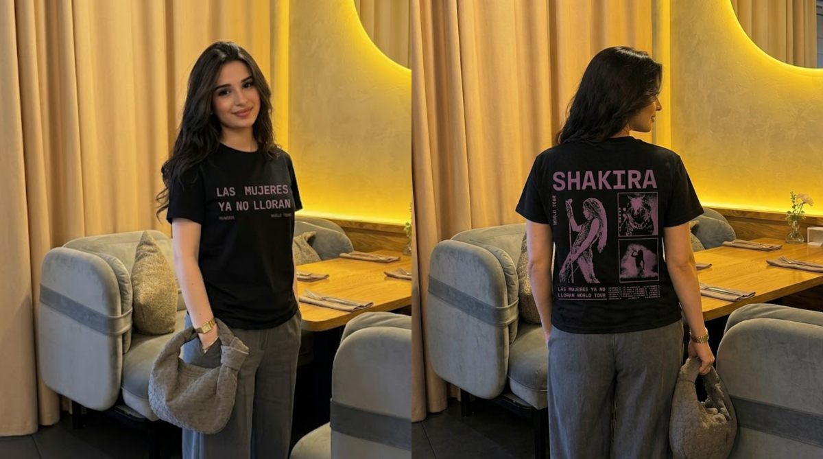 Shakira Las Mujeres Ya No Lloran Iconic Star Tee