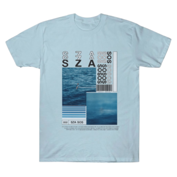 SZA SOS Album Graphic Editorial Tee