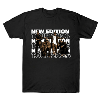 New Edition Tour 2026 Graphic Repeat Tee