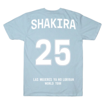 Shakira LMNL World Tour Jersey Iconic Star Tee