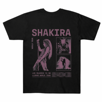 Shakira Las Mujeres Ya No Lloran Iconic Star Tee