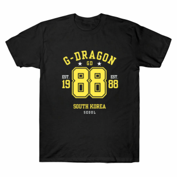 G-Dragon Seoul 1988 Iconic Star Varsity Tee