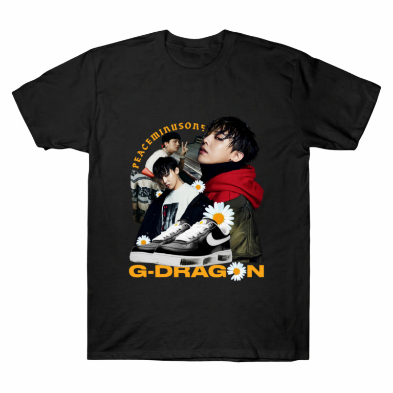 G-Dragon Peaceminusone Iconic Star Collage Tee