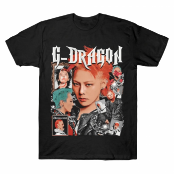 G-Dragon Retro Collage Vintage Style Tee